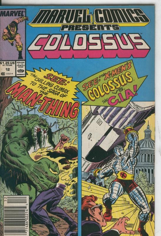 Marvel comics presents volumen 1 numero 012 (1989): Colossus