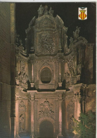 Postal 008240: Puerta de los hierros de la catedral de Valencia