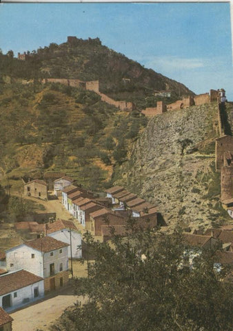Postal 008258: Murallas del castillo de Jativa, Valencia