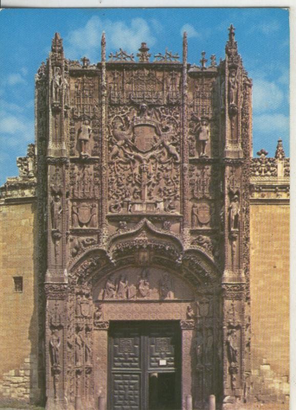 Postal 008273: Portada del colegio de San Gregorio en Valladolid
