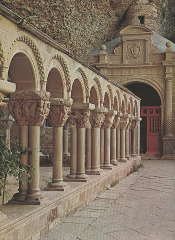 Claustro de San Juan de la Peña en Huesca
