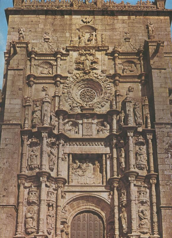 Fachada de Santa Maria la Mayor en Pontevedra