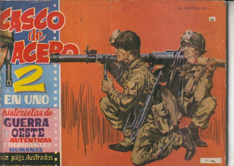 Casco de Acero 2 en uno numero 29: El fin de los valientes, Bombardeo al infierno, El piloto de las aleutianas