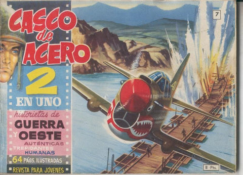 Casco de Acero 2 en uno numero 07: Favor por favor, Guam pequeño infierno, Abriendo brecha, Cara y cruz
