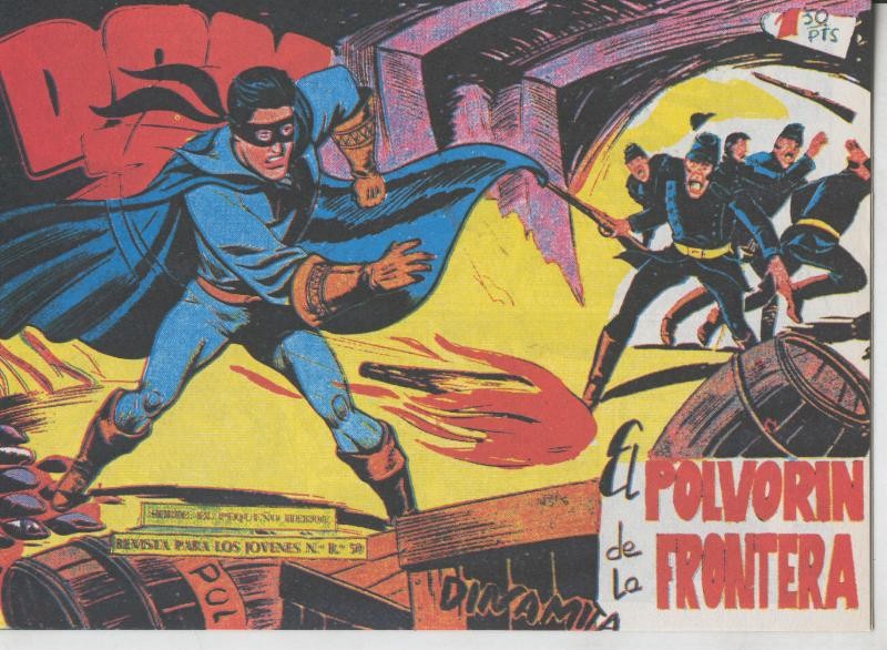 Don Z, facsimil numero 55: El polvorin de la frontera