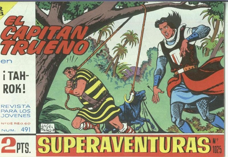 El Capitan trueno facsimil numero 491: Tah-Rok