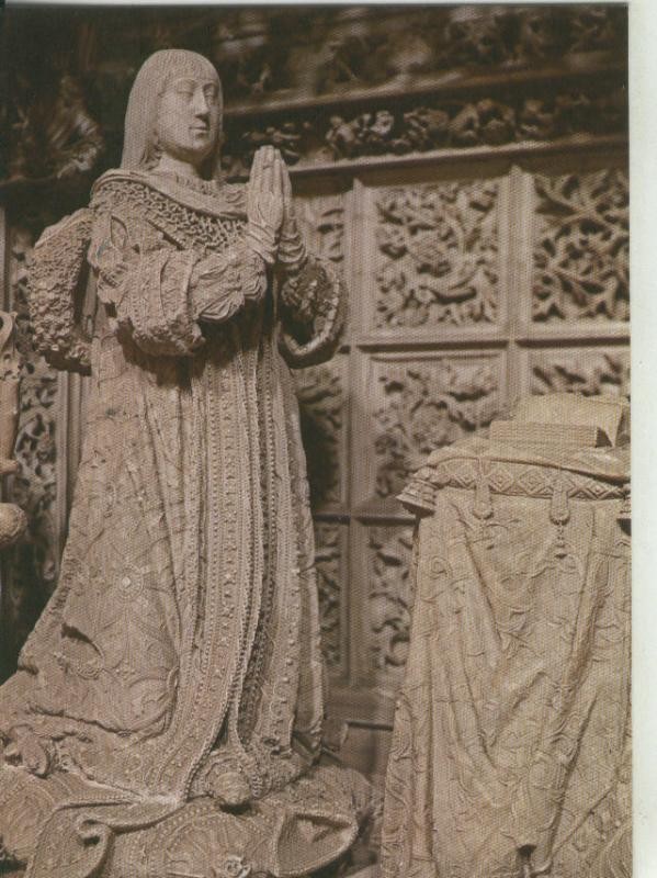 Postal 008327: Sepulcro Infante Don Alonso en la Cartuja de Miraflores de Burgos