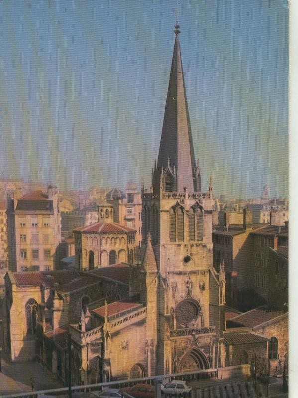 Postal 008333: Iglesia de Saint Paul en Lyon, Francia