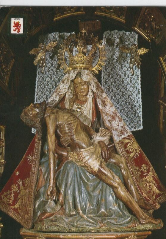 Postal Virgenes 1043  : Virgen del Camino