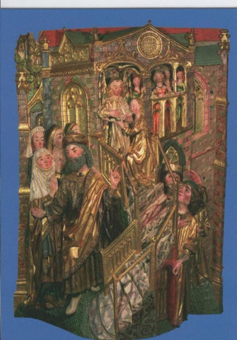 Postal Virgenes 1066  : La representacion de la Virgen en el tempo