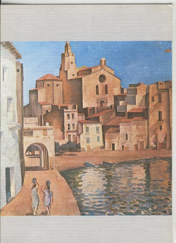 Postal 008357: Iglesia de Cadaques a las 8 de la mañana