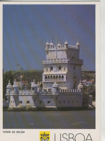 Postal 008397: Torre de Belem en Lisboa, Portugal