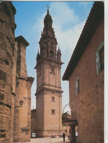 Postal 008404: Torre de la catedral de Santo Domingo de la Calzada, La Rioja