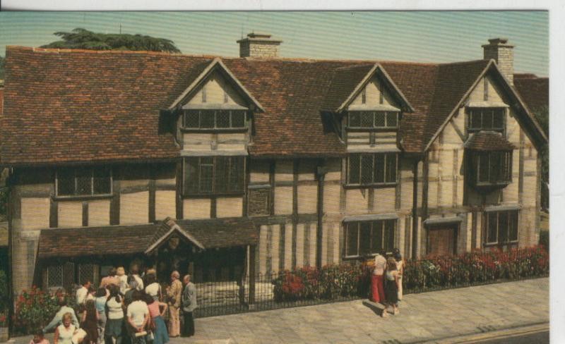Postal 008464: Shakespeares Birthplace, Stratford-upon-Avon
