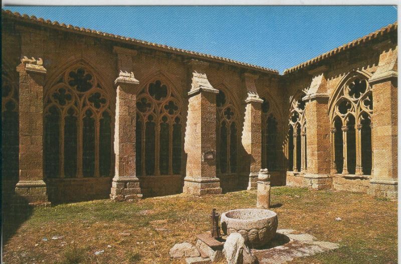 Postal 008506: Claustro Gotico de Juan de Colonia de Sasamon, Burgos