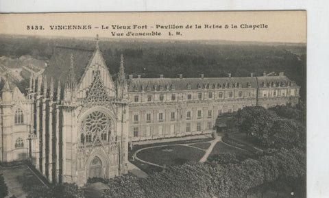 Postal 008565: Vincennes, Le vieux Fort, Pavillon de la Reine
