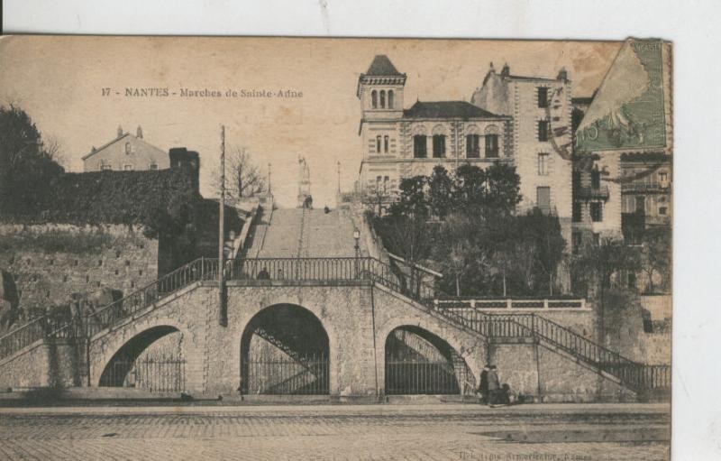 Postal 008588: Nantes, Marches de Sainte-Anne