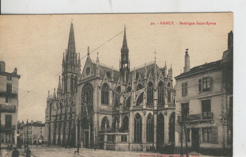 Postal 008598: Nancy, Basilique Saint Epvre