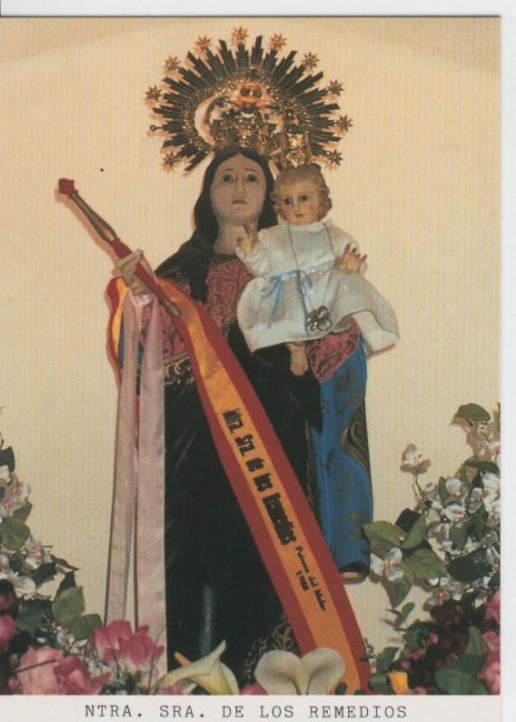 Postal Virgenes 0424 : Nuestra Señora de los Remedios, Cazorla (Jaen)