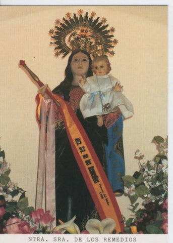 Postal Virgenes 0424 : Nuestra Señora de los Remedios, Cazorla (Jaen)