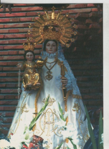 Postal 008659 : Virgen Ntra Sra de la Vega, patrona de Calera y Chozas en Toledo