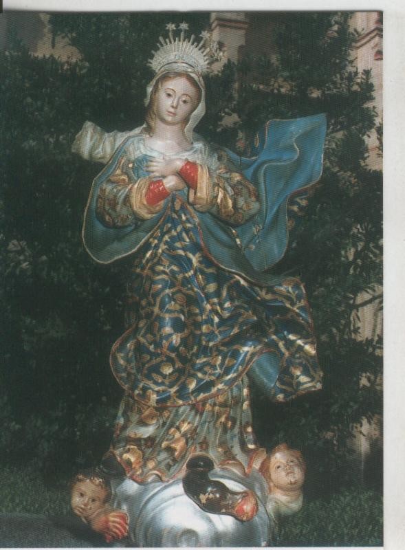 Postal 008686: Virgen La Inmaculada, museo de San Antonio el Real en Segovia