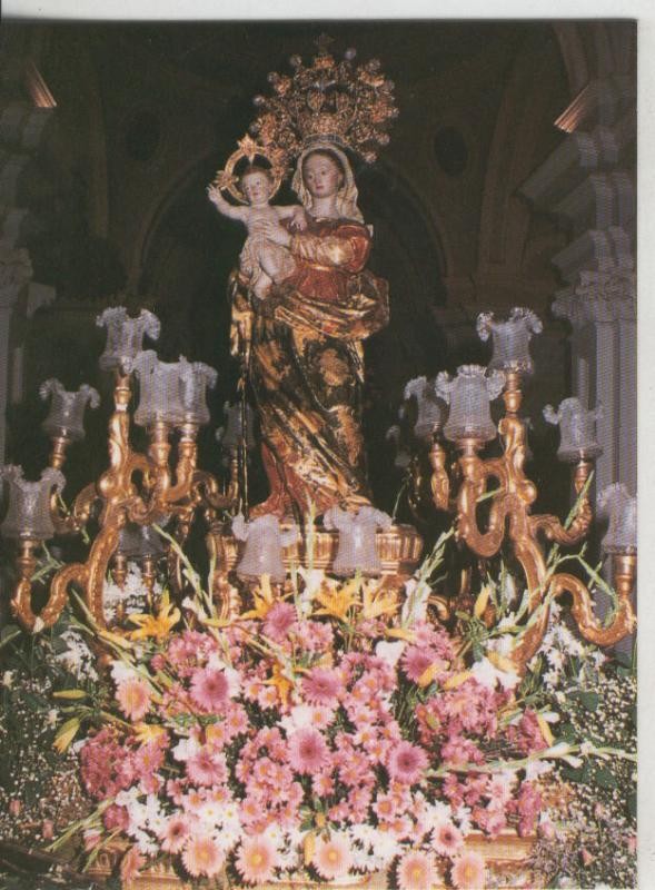Postal 008695: Virgen Nta Sra de las Maravillas, patrona de Cehegin en Murcia
