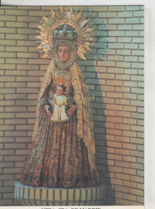 Postal 008705: Virgen Ntra Sra de Madrid, parroquia de San Vicente Ferrez de Madrid