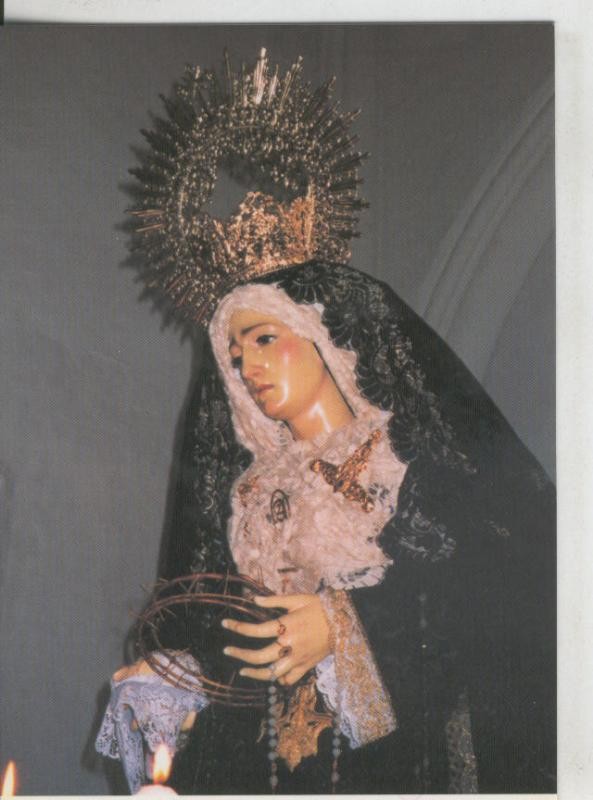 Postal 008706: Virgen Ntra Sra de las Animas, capilla del castillo de alora en Malaga