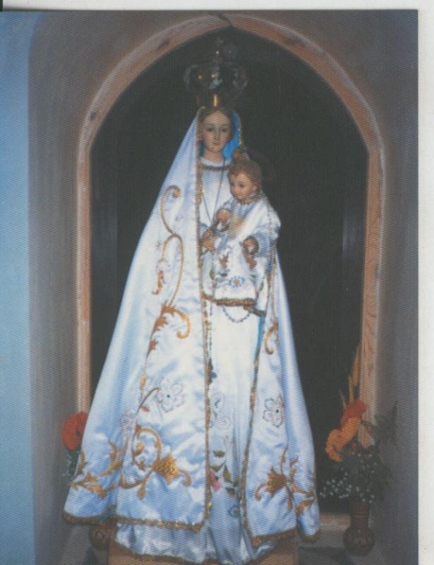 Postal 008726: Virgen Ntra Sra del Viñero, titular de la ermita de El Grado en Huesca