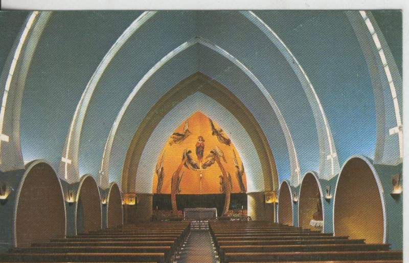 Postal 008743:  Interior iglesia parroquial de Pont de Suert, Pirineo catalan