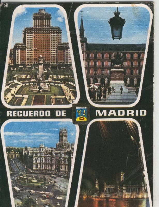 Postal 008779: Vistas varias de Madrid