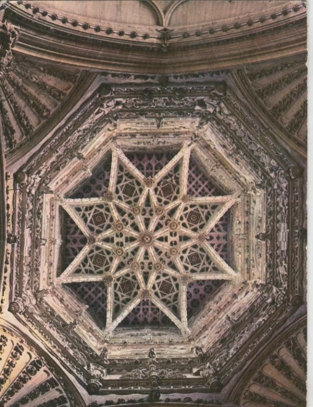 Postal 008782: Boveda del Crucero de la Catedral de Burgos