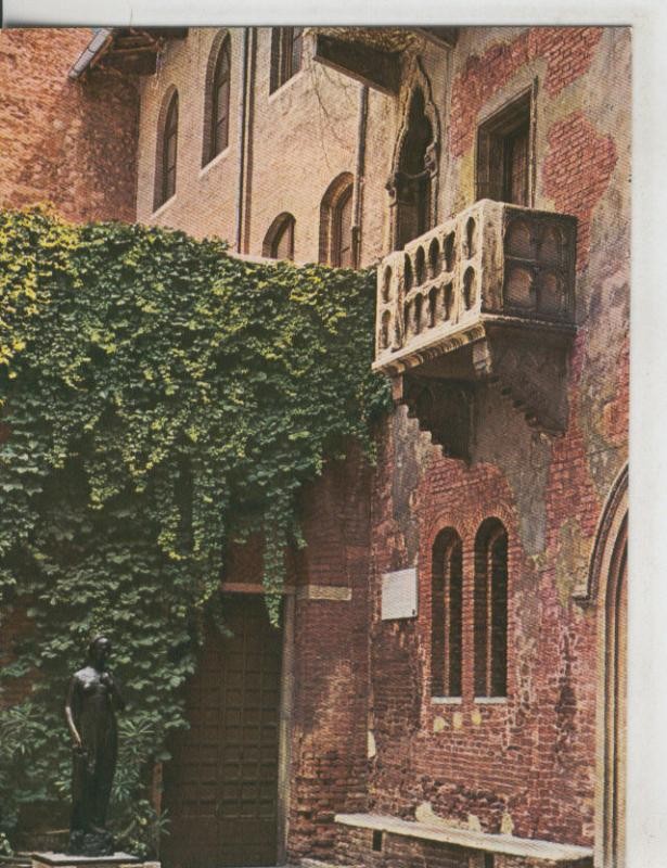 Postal 008787: Casa de Julieta en Verona, Italia