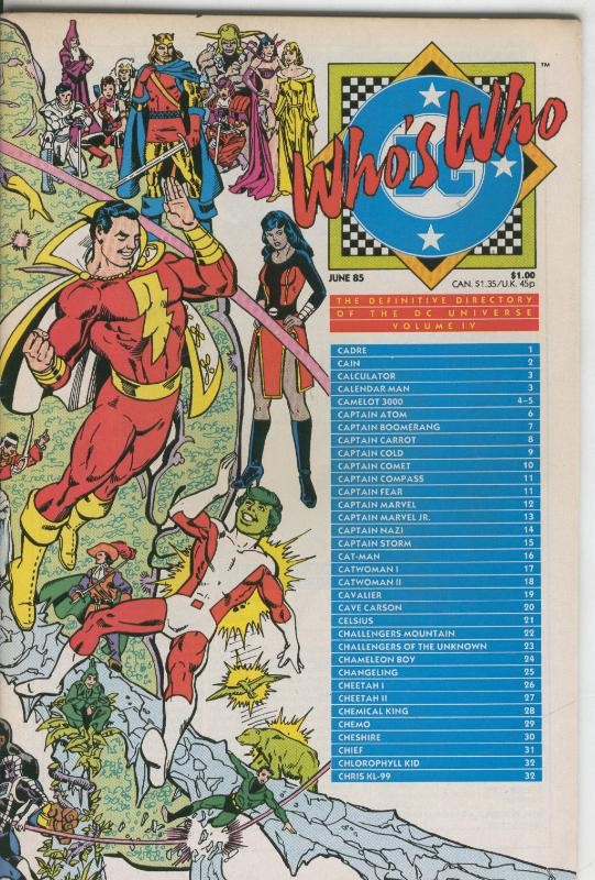 Who´s Who volumen 04 de junio 1985