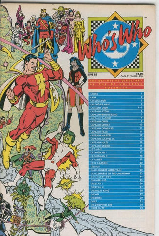 Who´s Who volumen 04 de junio 1985