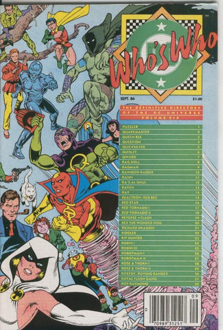 Who´s Who volumen 19 de septiembre 1986