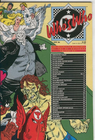 Who´s Who volumen 21 de noviem bre 1986