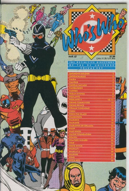 Who´s Who volumen 25 de marzo 1987