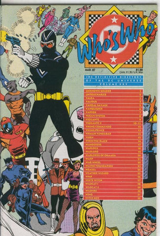 Who´s Who volumen 25 de marzo 1987