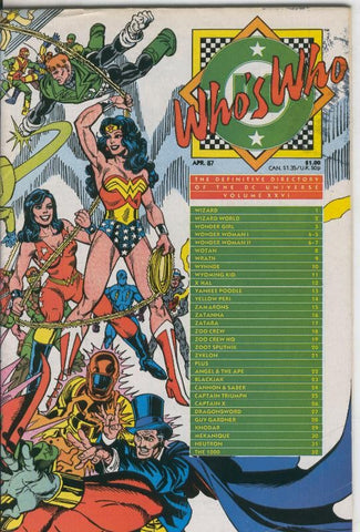 Who´s Who volumen 26 de abril 1987
