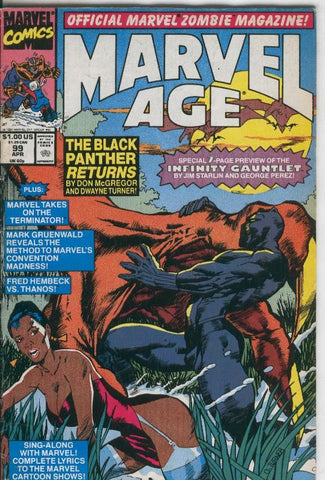 Marvel Age numero 099 de 1991