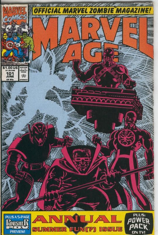 Marvel Age numero 101 de 1991