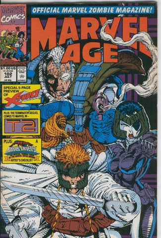 Marvel Age numero 102 de 1991