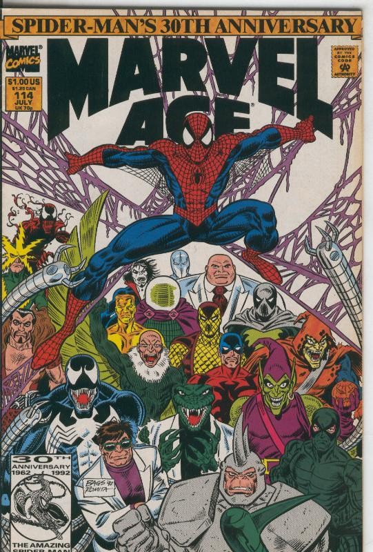 Marvel Age numero 114 de 1992