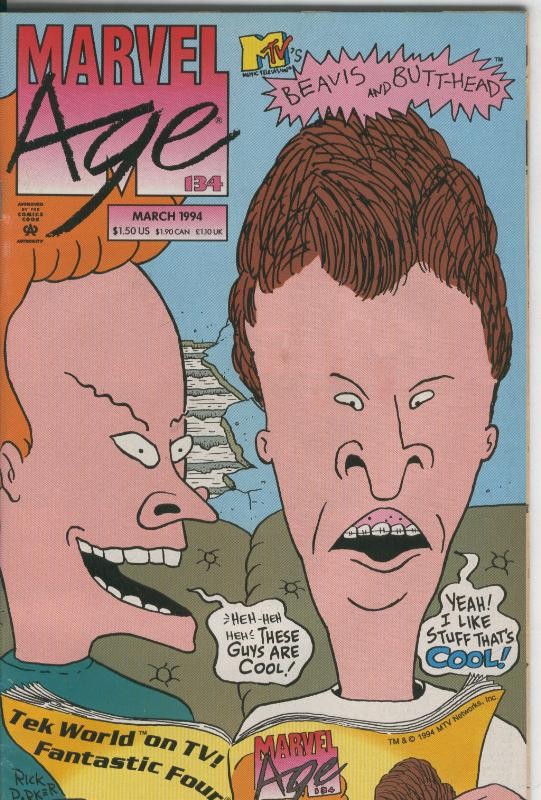 Marvel Age numero 134 de 1994