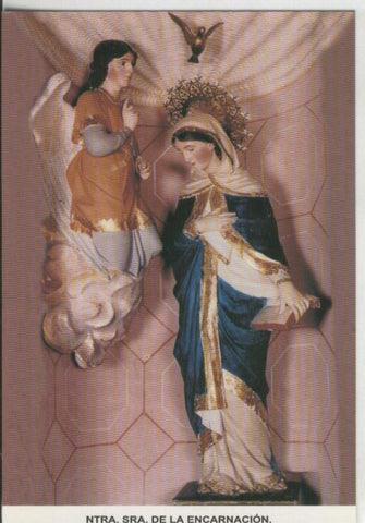 Postal 008956: Virgen Ntra Sra de la Encarnacion, Casar de Caceres, Caceres