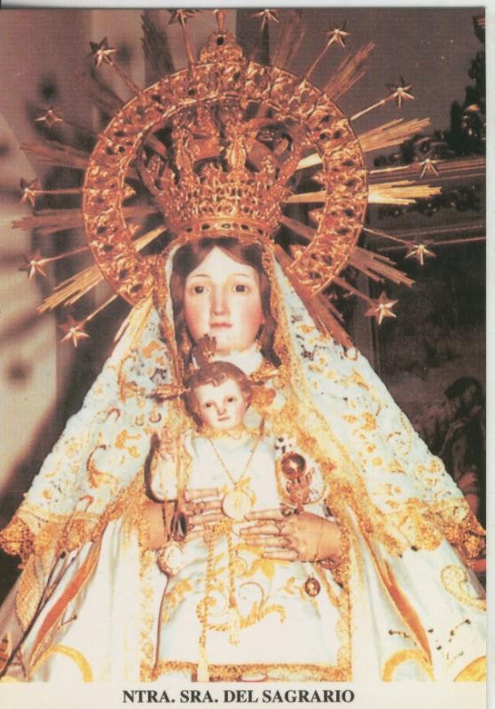 Postal 008957: Virgen Ntra Sra del Sagrario, patrona de Las Labores, Ciudad Real