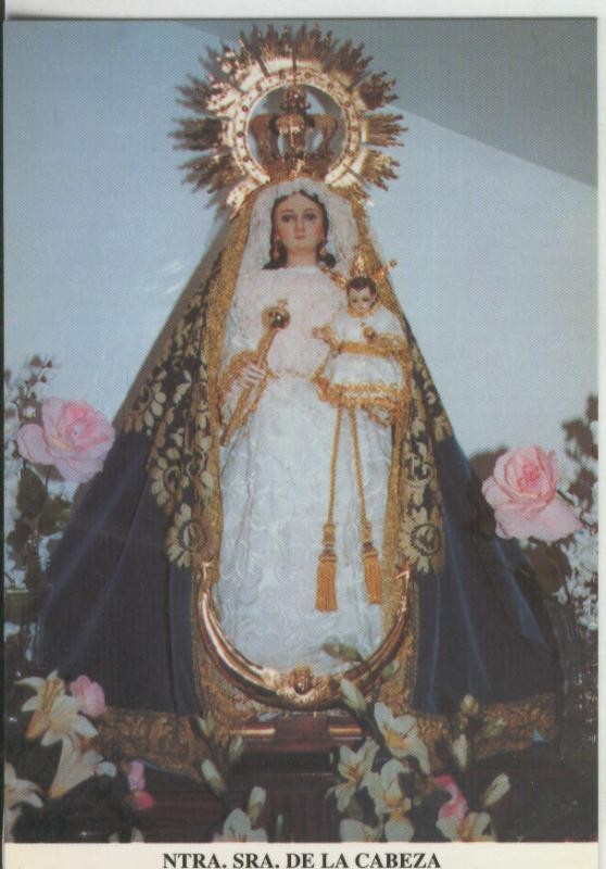 Postal 008969: Virgen Ntra Sra de la Cabeza, antigua patrona de Alora, Malaga