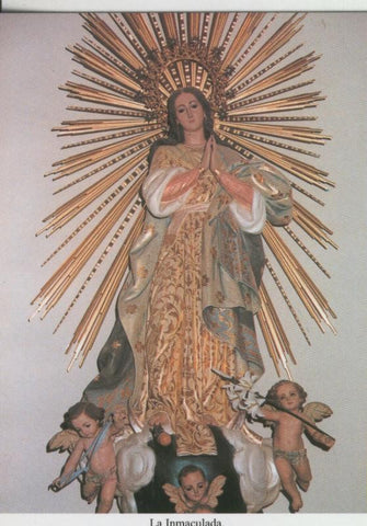 Postal 008983: Virgen La Inmaculada, patrona de Parcent, Alicante